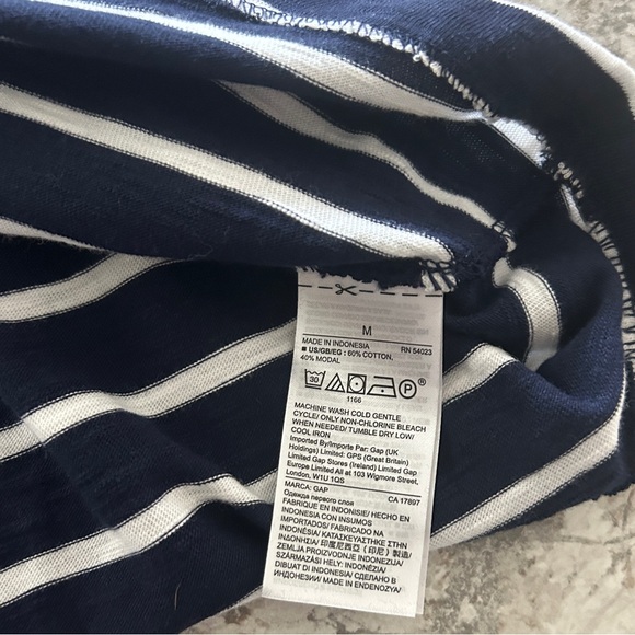 Women’s Striped Gap Dress NWT Medium - Picture 5 of 9